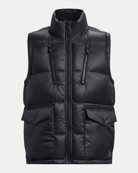 Men's ColdGear® Infrared Down Vest, Black, pdpMainDesktop image number 5